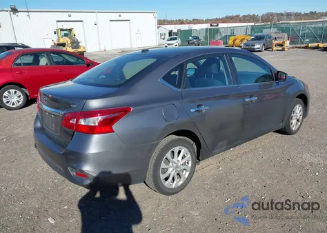 2019 Nissan Sentra Sv from USA, damaged, VIN 3N1AB7AP9KL628487